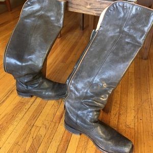 Knee Distressed Frye Heath Riding Boot